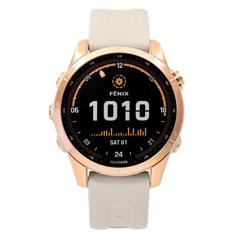 010-02539-11-Garmin 010-02539-11 fēnix® 7S – Solar Edition Smartwatch