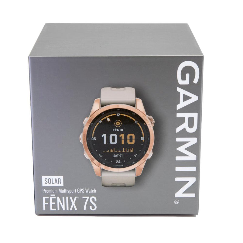 010-02539-11-Garmin 010-02539-11 fēnix® 7S – Solar Edition Smartwatch