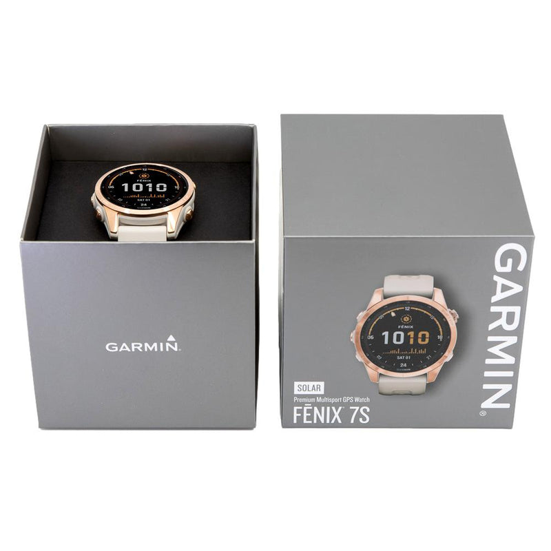 010-02539-11-Garmin 010-02539-11 fēnix® 7S – Solar Edition Smartwatch