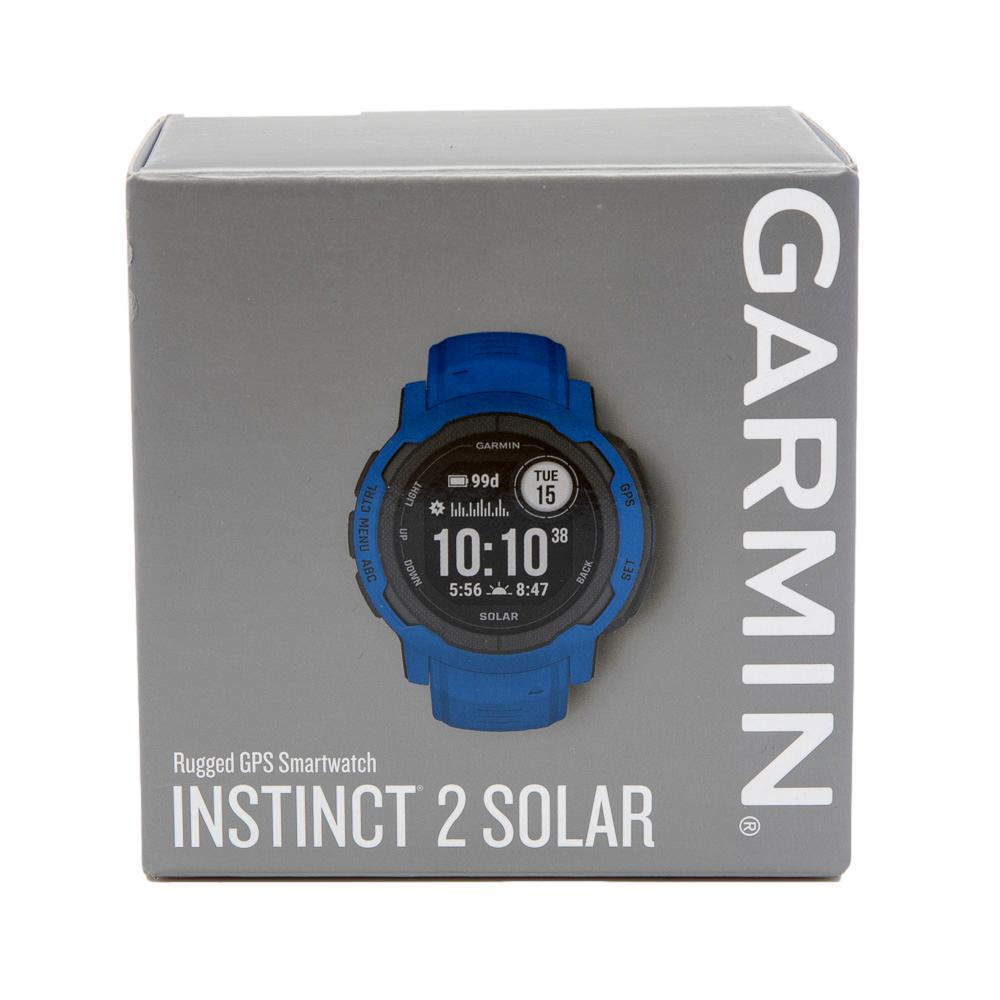 010-02627-06-Garmin 010-02627-06 Instinct® 2 Solar Tidal Blue Smartwatch