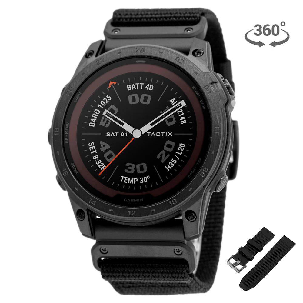 010-02704-11-Garmin Men's 010-02704-11 tactix® 7 Pro Edition Smartwatch