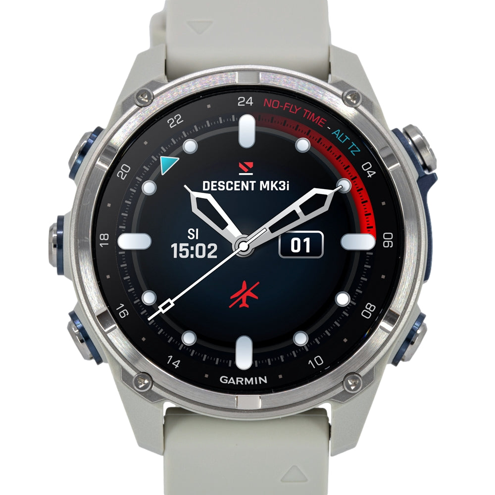 010-02753-04-Garmin Men's 010-02753-04 Descent Mk3 43mm Smartwatch