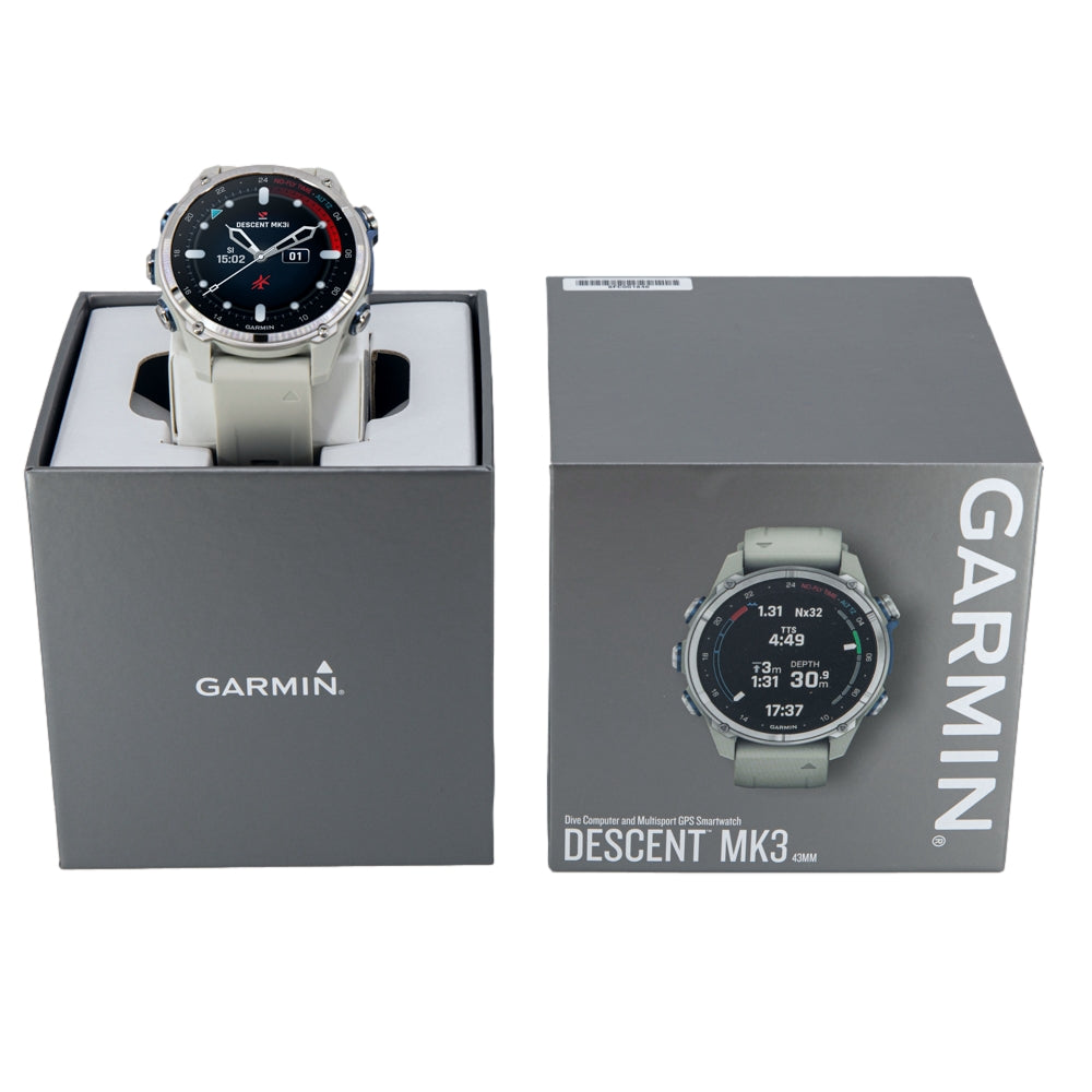 010-02753-04-Garmin Men's 010-02753-04 Descent Mk3 43mm Smartwatch