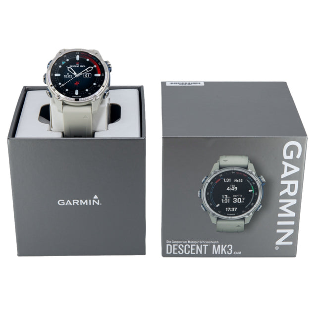 010-02753-04-Garmin Men's 010-02753-04 Descent Mk3 43mm Smartwatch