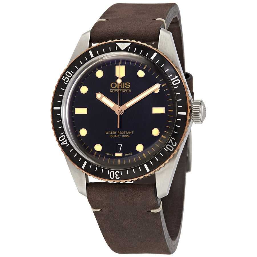 01 733 7707 4354-07 5 20 55-Oris Men's 01 733 7707 4354-07 5 20 55 Divers Watch