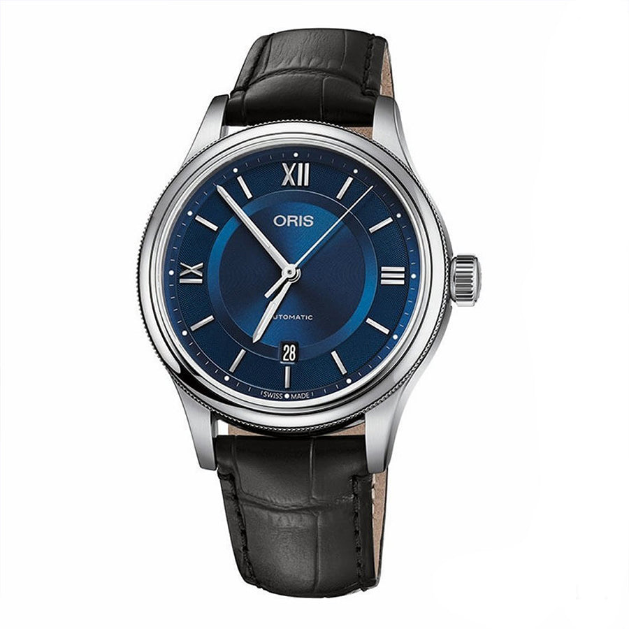 01 733 7719 4075-07 5 20 35-Oris 01 733 7719 4075-07 5 20 35 Classic Blue Dial Watch
