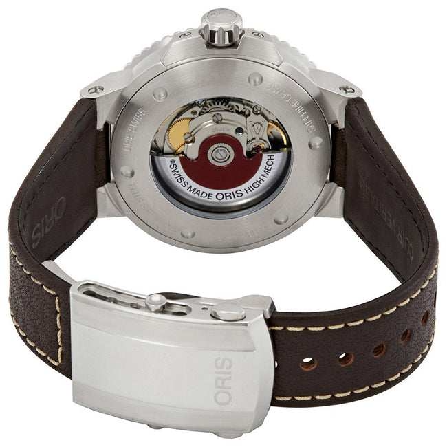 01 733 7730 4157-07 5 24 10EB-Oris 01 733 7730 4157-07 5 24 10EB Aquis Green Dial Watch