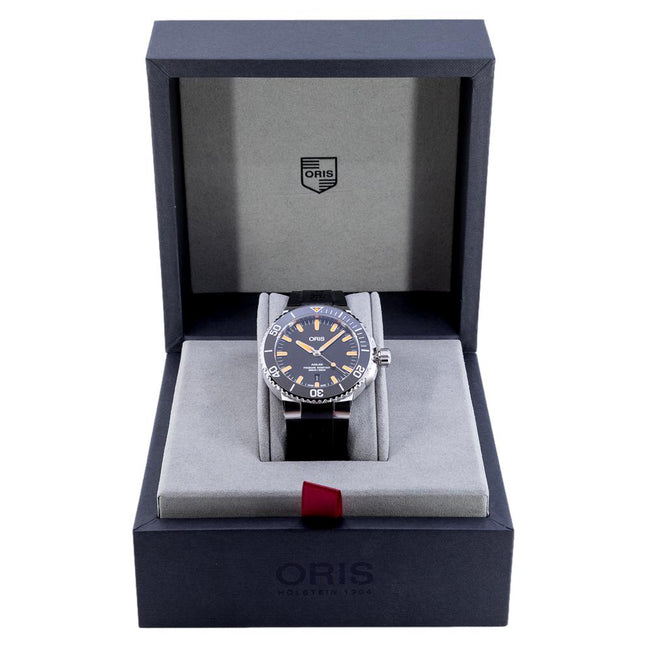01 733 7730 4159-07 4 24 64EB-Oris Men's 01 733 7730 4159-07 4 24 64EB Aquis Date Watch