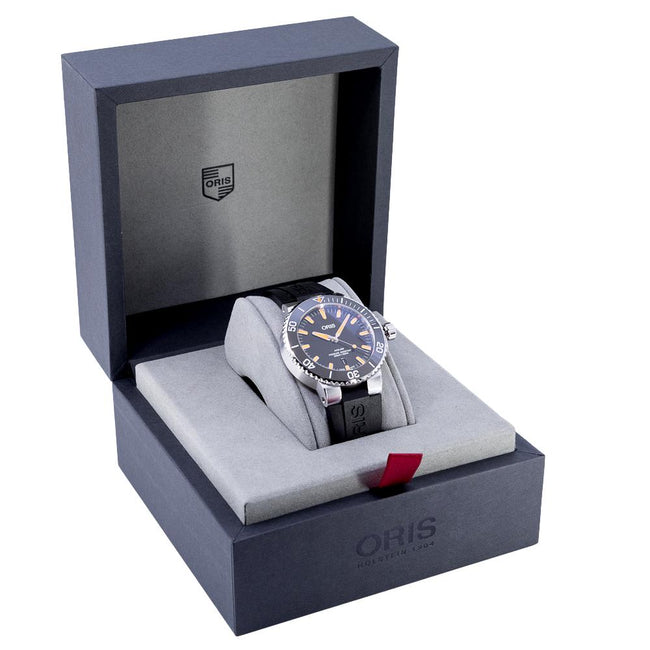 01 733 7730 4159-07 4 24 64EB-Oris Men's 01 733 7730 4159-07 4 24 64EB Aquis Date Watch
