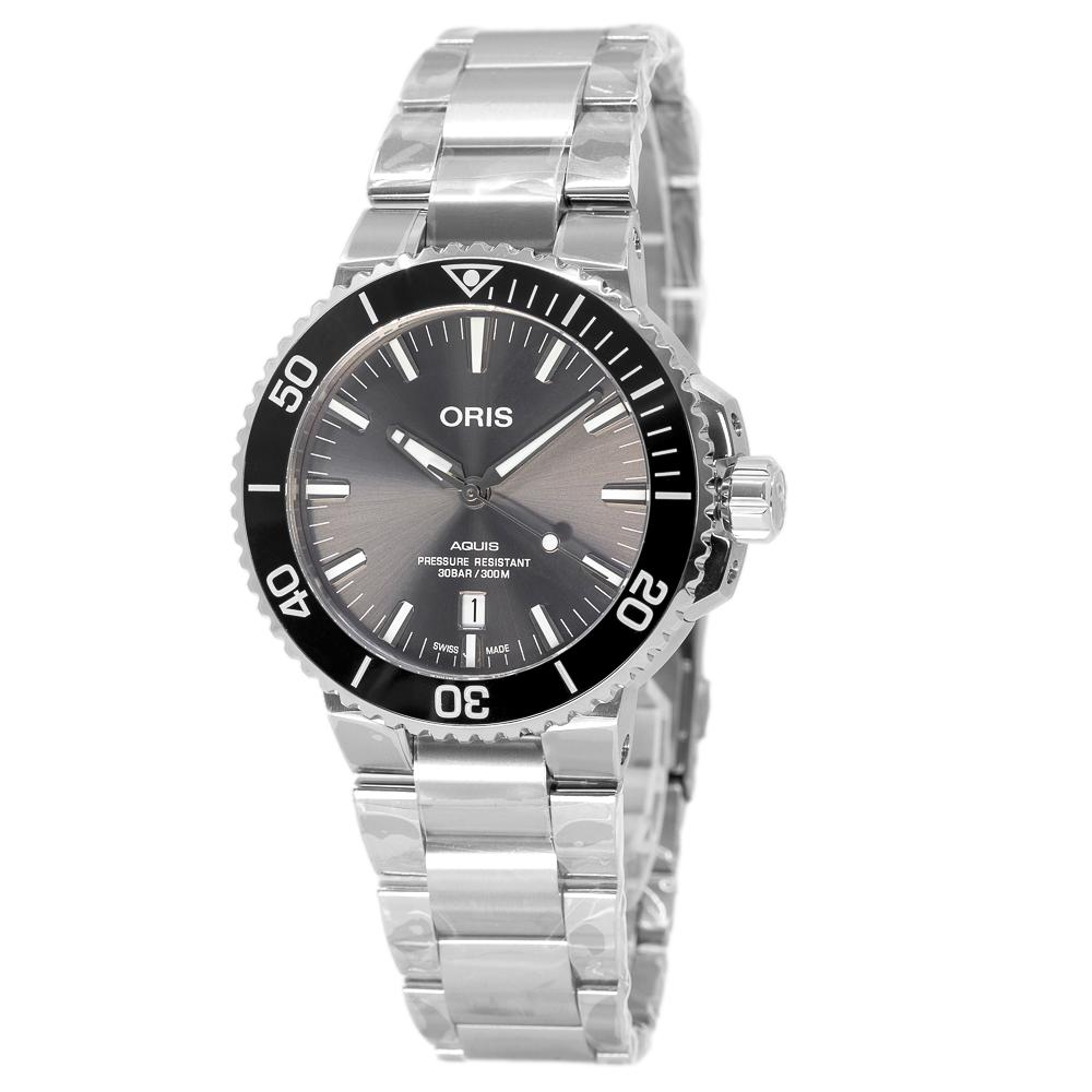 01 733 7730 7153-07 8 24 15PEB-Oris Men's 01 733 7730 7153-07 8 24 15PEB Aquis Date Watch