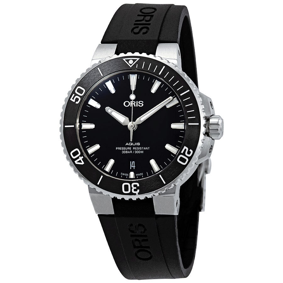 01 733 7732 4124-07 4 21 64FC-Oris Men's 01 733 7732 4124-07 4 21 64FC Aquis Date Watch