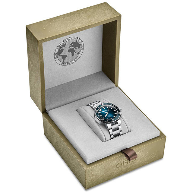01 733 7732 4185-Set-Oris 01 733 7732 4185-Set Aquis Clean Ocean Limited Ed Watch