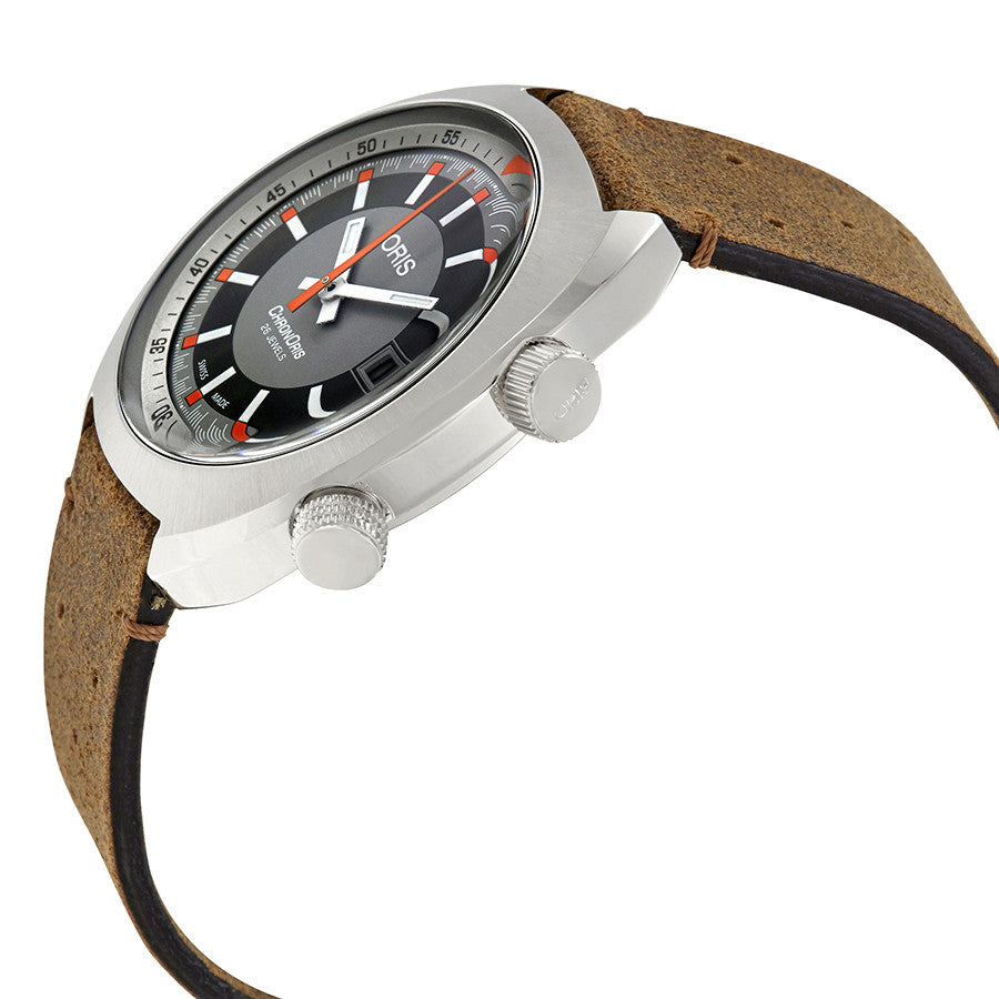 01 733 7737 4053-07 5 19 43-Oris 01 733 7737 4053-07 5 19 43 Chronoris Grey Dial Watch
