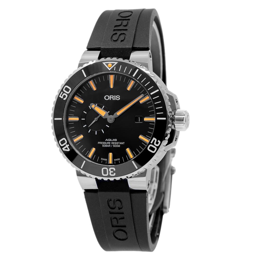 01 743 7733 4159-07 4 24 64EB-Oris Men's 01 743 7733 4159-07 4 24 64EB Aquis Small Watch