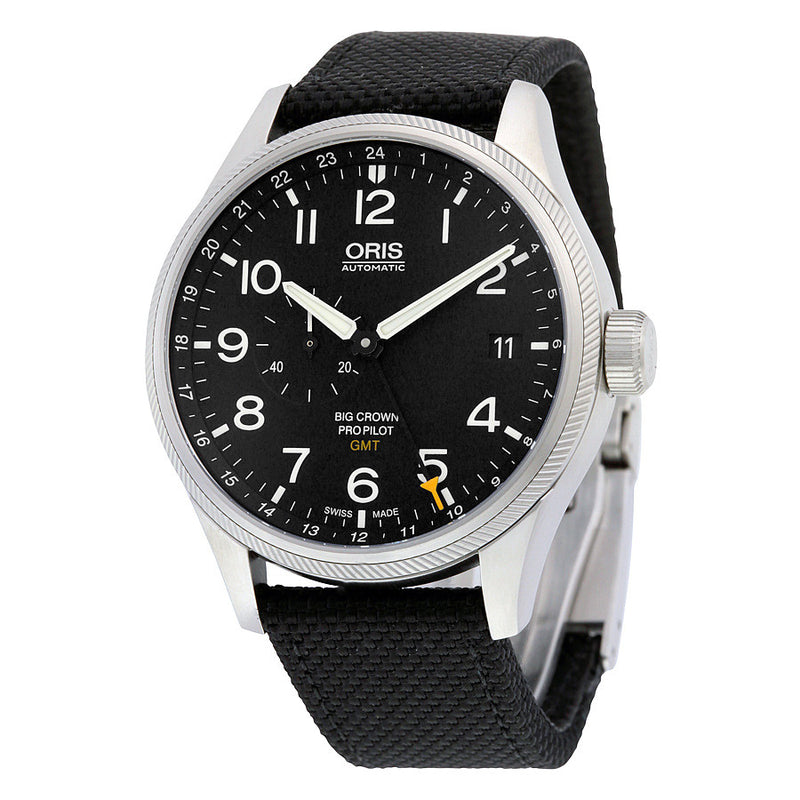 Oris Men s 01748 7710 4164 07 5 22 15FC Big Crown GMT Watch