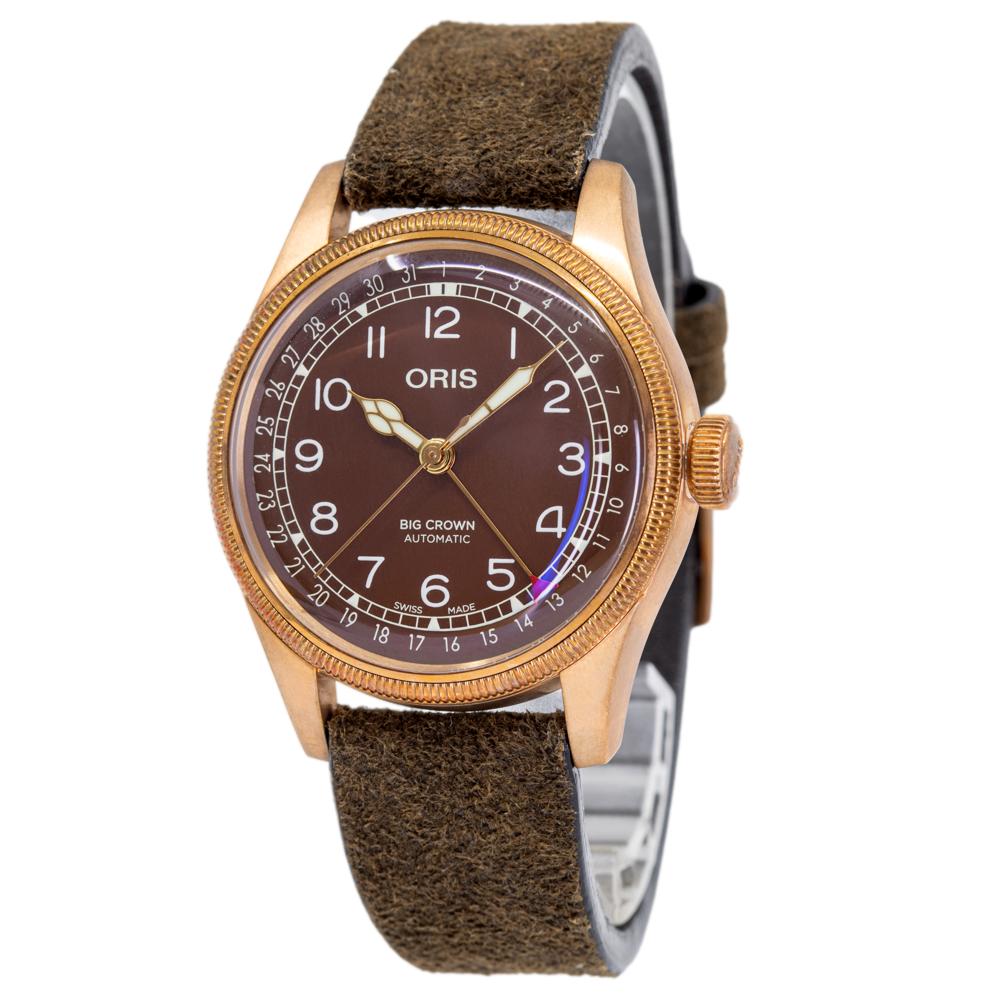 01 754 7741 3166-07 5 20 74BR-Oris 01 754 7741 3166-07 5 20 74BR Big Crown Bronze Watch