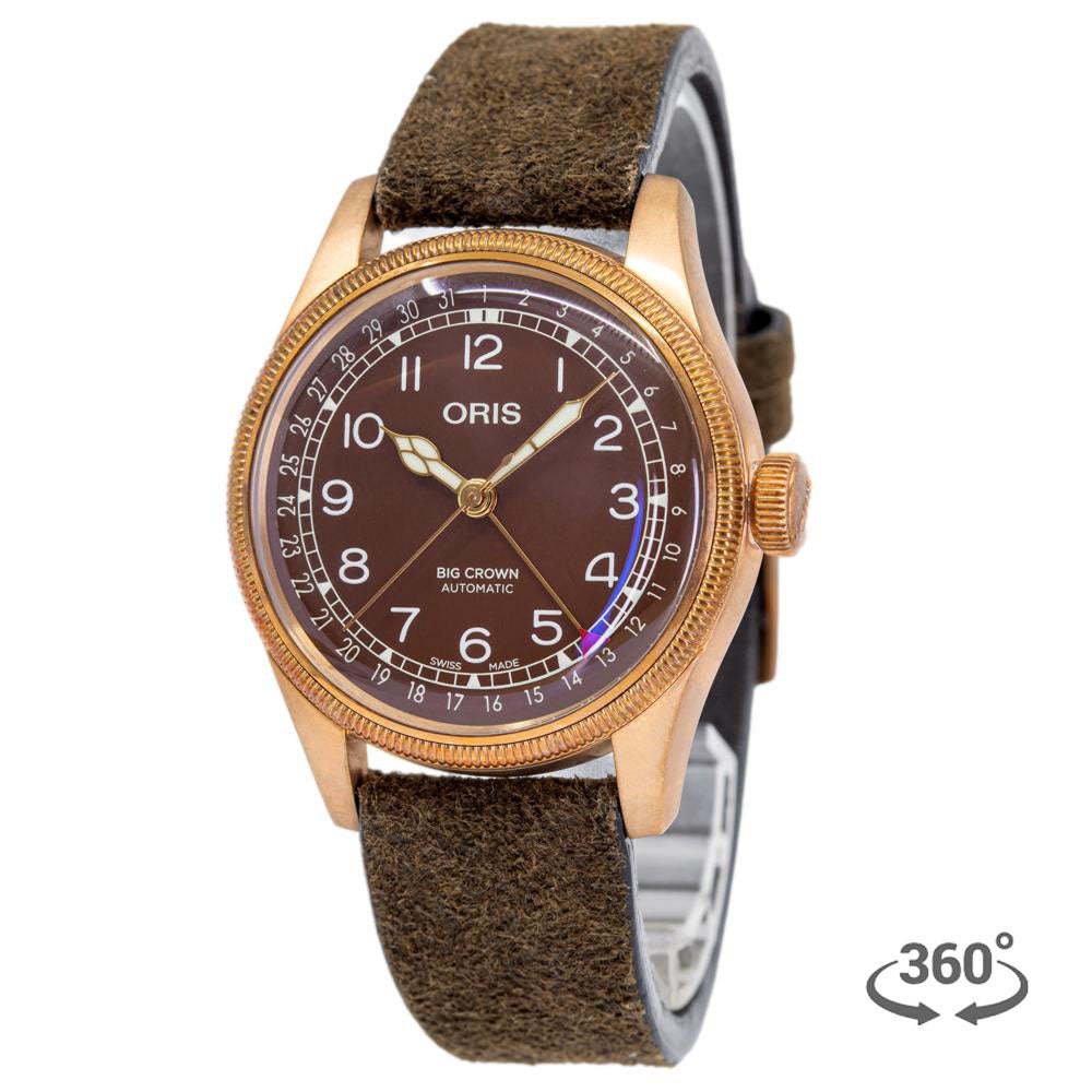 01 754 7741 3166-07 5 20 74BR-Oris 01 754 7741 3166-07 5 20 74BR Big Crown Bronze Watch