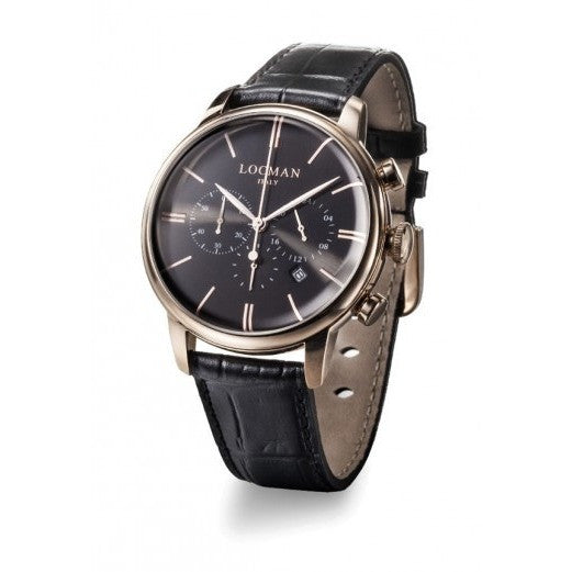 Locman 1960 0254R01R-RRBKRGPK Chronograph Quartz
