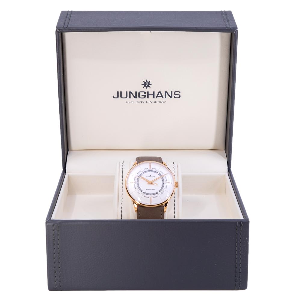 027/5012.02-Junghans Men's 027/5012.02 Meister Worldtimer Watch