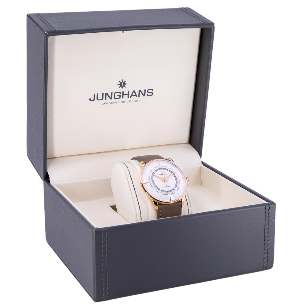 027/5012.02-Junghans Men's 027/5012.02 Meister Worldtimer Watch