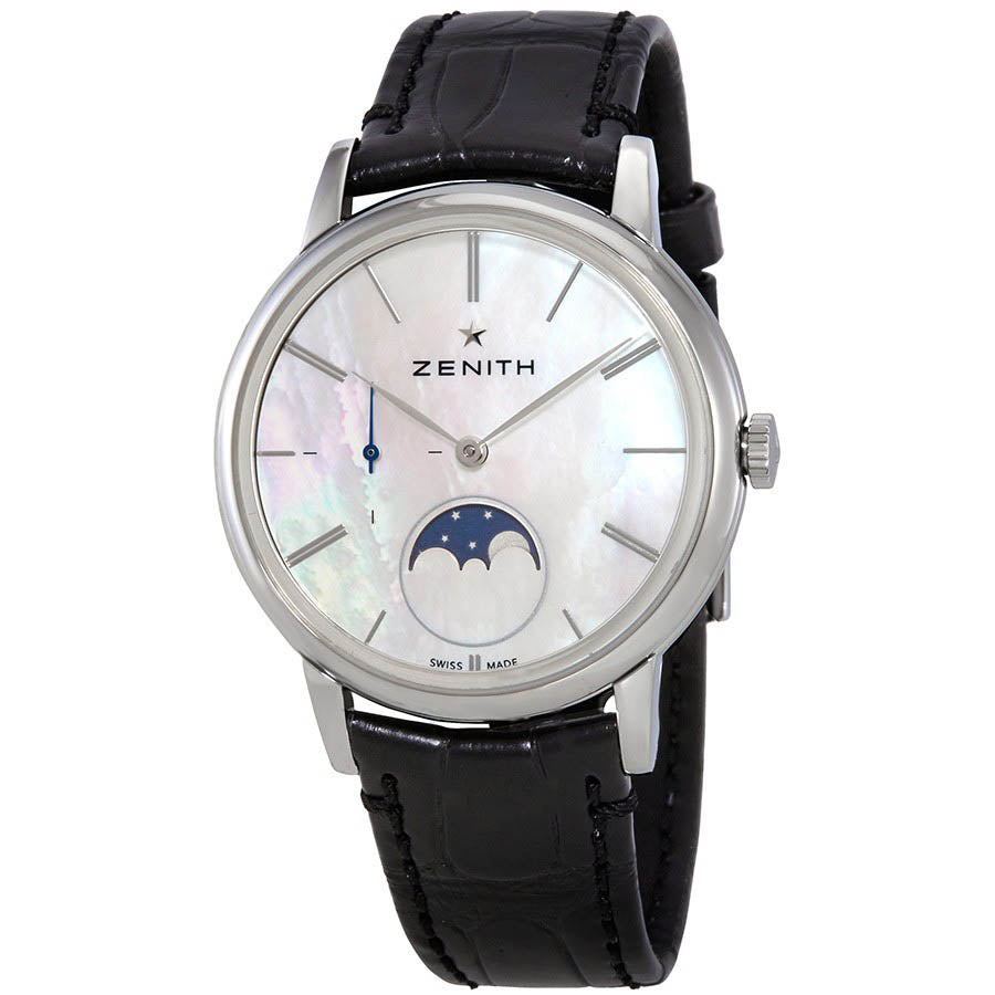 03.2320.692/80.C714- Zenith Ladies 03.2320.692/80.C714 Elite Moonphase Steel 