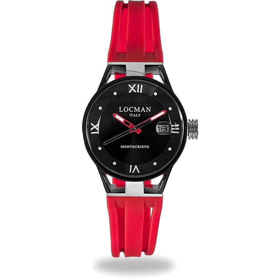 Locman Montecristo Womens 0520V05-GUBK00SR  Stainless Steel. Titan Automatico Watch
