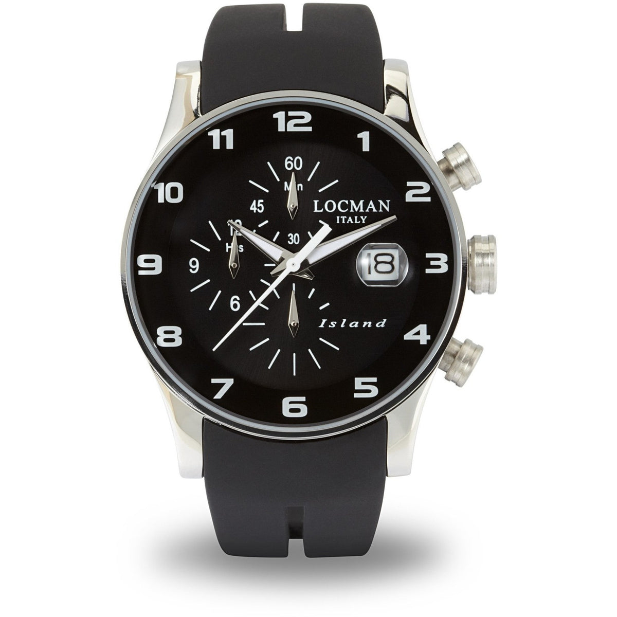 Locman 062000KW-BKW2SIK Island Quartz Men's Watch