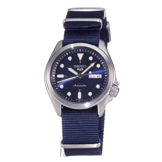 SRPE63K1-Seiko Men's SRPE63K1 5 Sport Day Date Blue Dial Watch 
