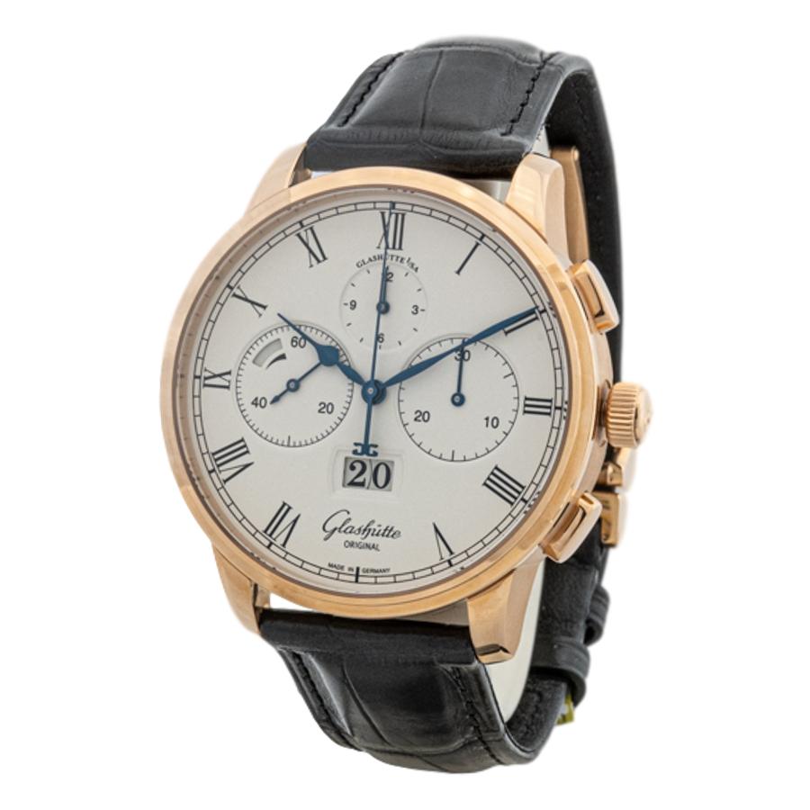 1-37-01-01-05-30-Glashutte 1-37-01-01-05-30  Senator Chrono Gold Watch