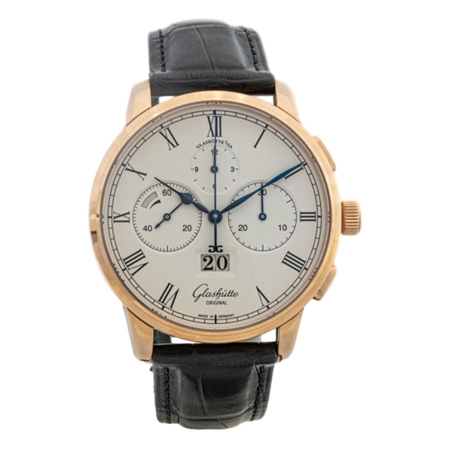 1-37-01-01-05-30-Glashutte 1-37-01-01-05-30  Senator Chrono Gold Watch