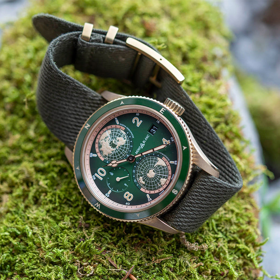 119909-Montblanc Men's 119909 Geosphere 1858 Limited Edition Watch
