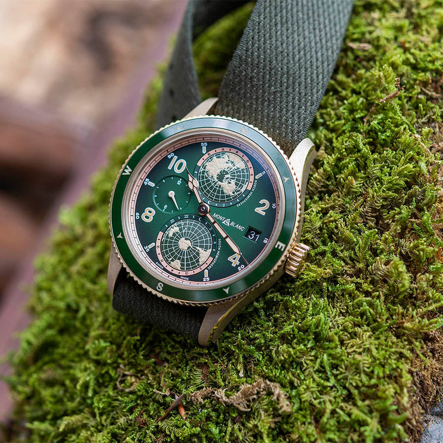 119909-Montblanc Men's 119909 Geosphere 1858 Limited Edition Watch