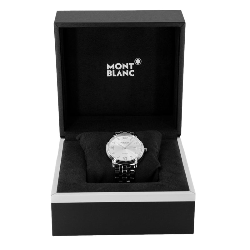 127770-Montblanc Men's 127770 Tradition Auto Date 40 mm