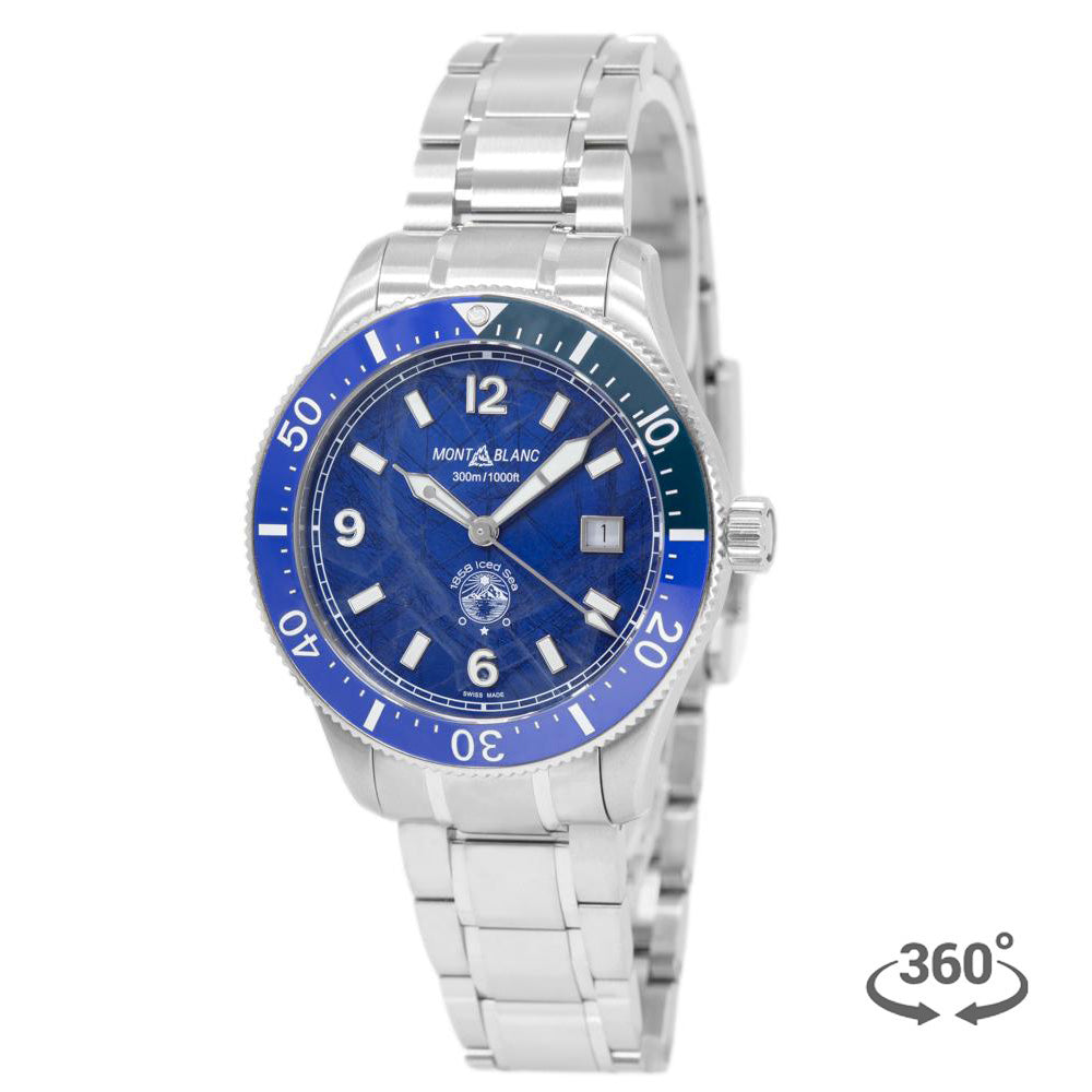 129369- Montblanc Men's 129369 1858 Ice Sea Automatic Date