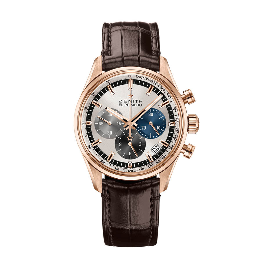 18.2150.400/69.C713-Zenith 03.2040.400/53.C802 El Primero Rose Gold 18Ct Watch