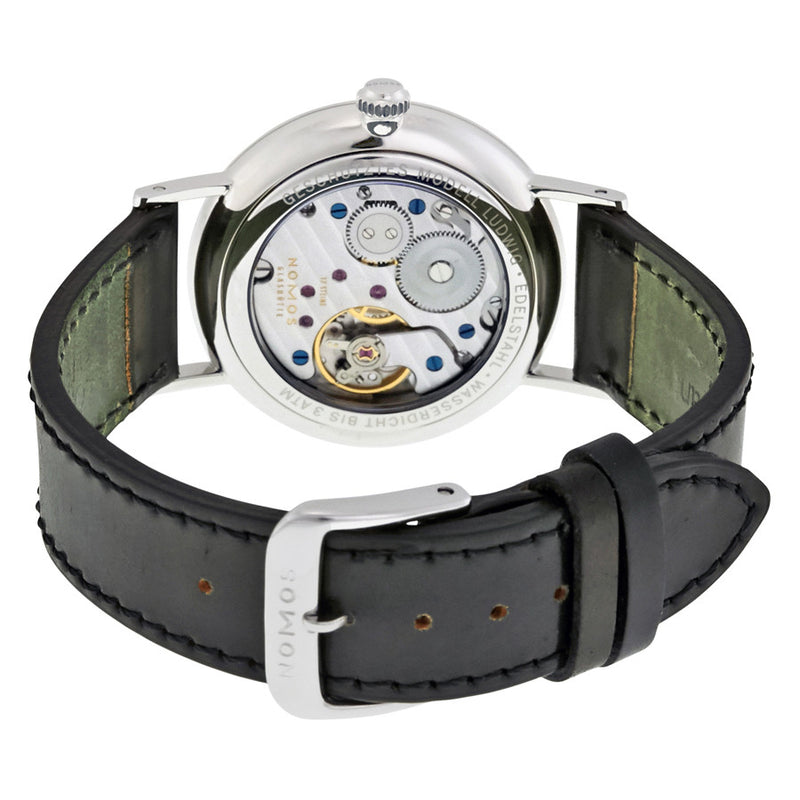 205-Nomos Glashutte Men's 205 Ludwig White Dial Watch