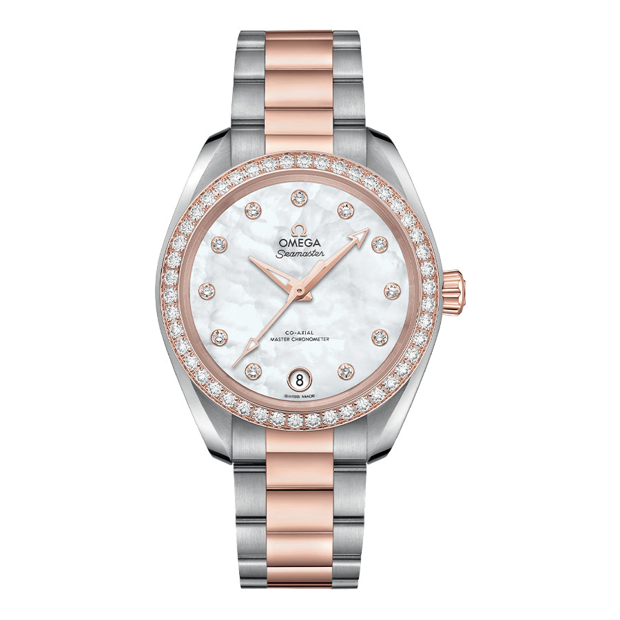 O22025342055001-Omega Ladies O220.25.34.20.55.001 Seamaster Aqua Terra Watch