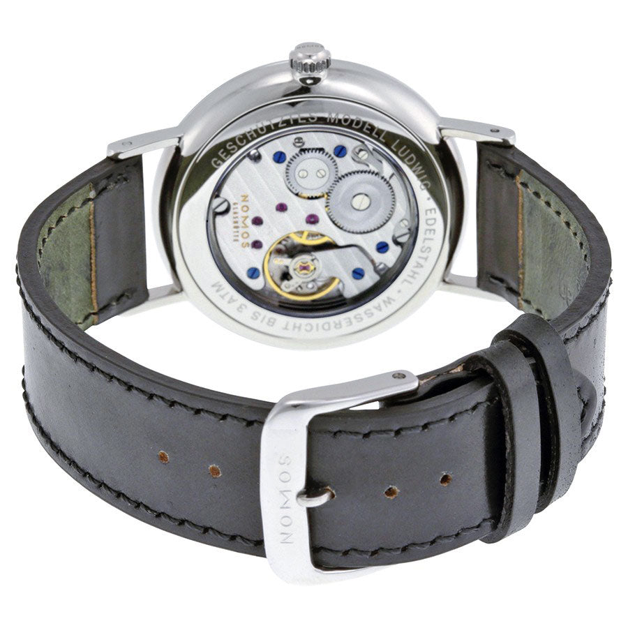 234-Nomos Glashutte Men's 234 Ludwig 38 White Dial Watch