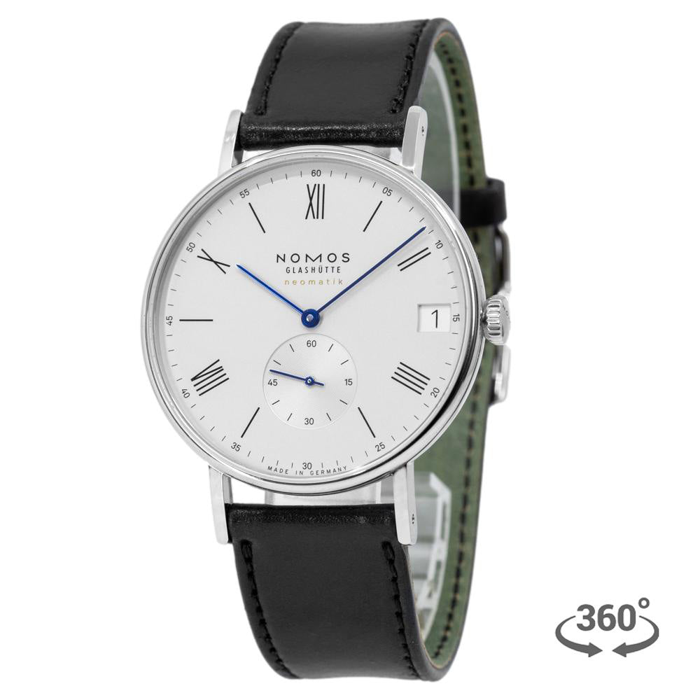 261-Nomos Galshutte Men's 261 Neomatik White Dial Watch 