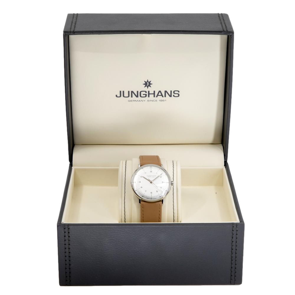 27/3701.02-Junghans 27/3701.02  Max Bill Handaufzug Sapphire  Watch 