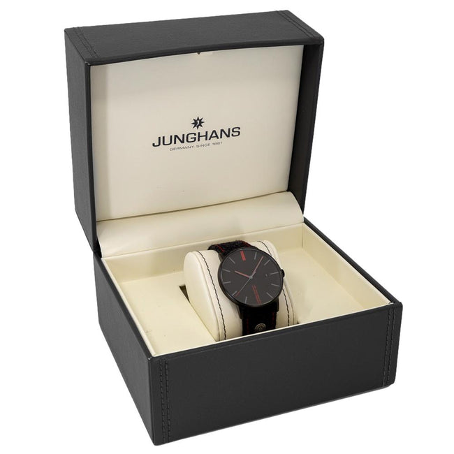 27/4131.00-Junghans 27/4131.00 Form A 160 Black Dial Lt.Ed Watch