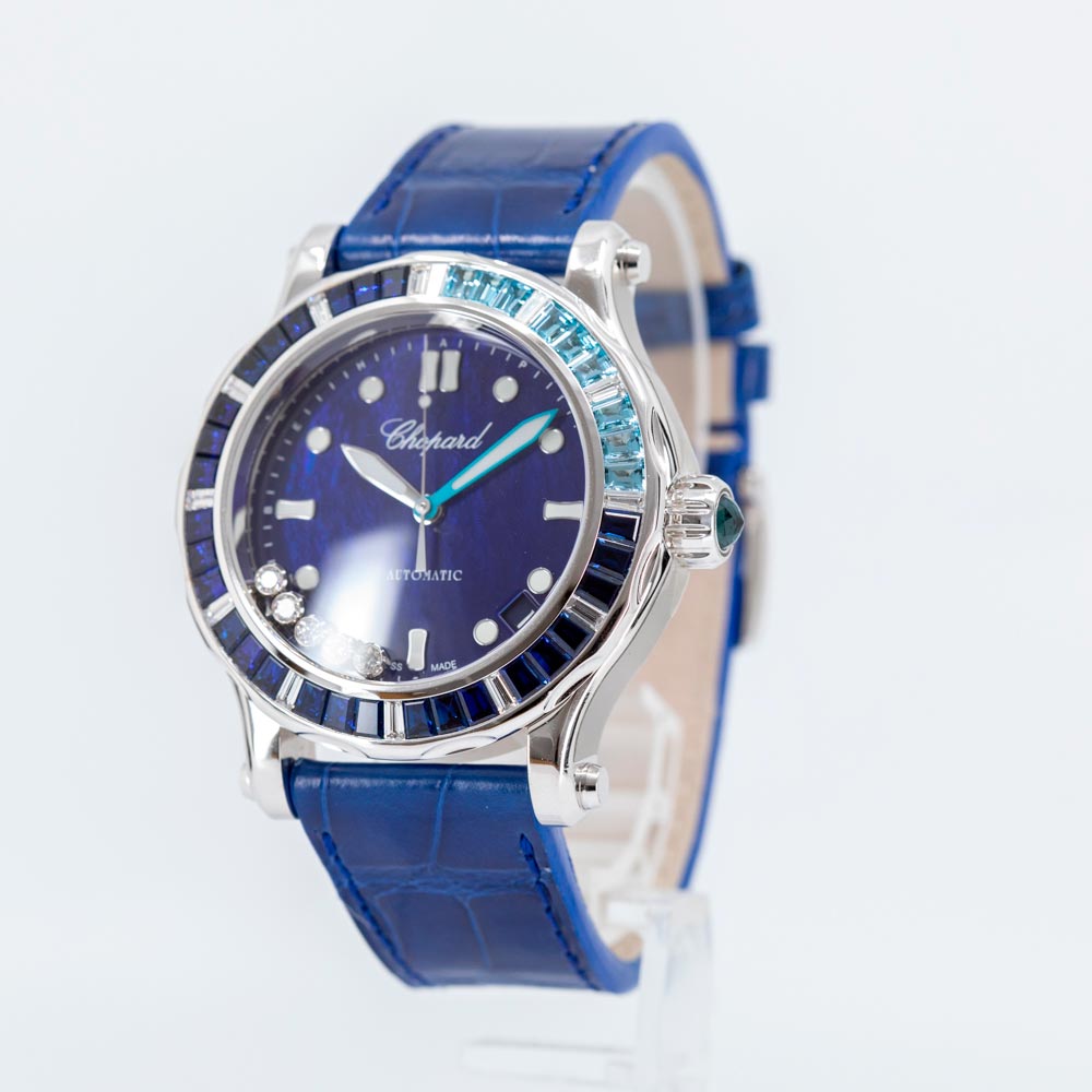 274945-1001-Chopard 274945-1001 Happy Ocean Diamonds White Gold Watch