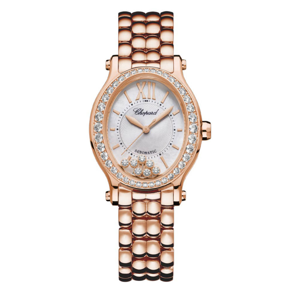 275362-5005-Chopard Ladies' 275362-5005 Happy Sport Rose Gold Automatic