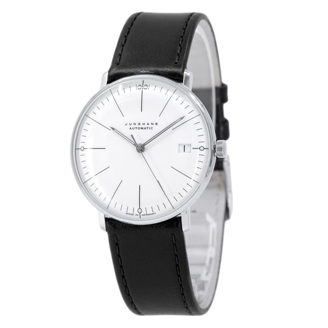 27/4105.02-Junghans 27/4105.02 Max Bill  White Dial Watch