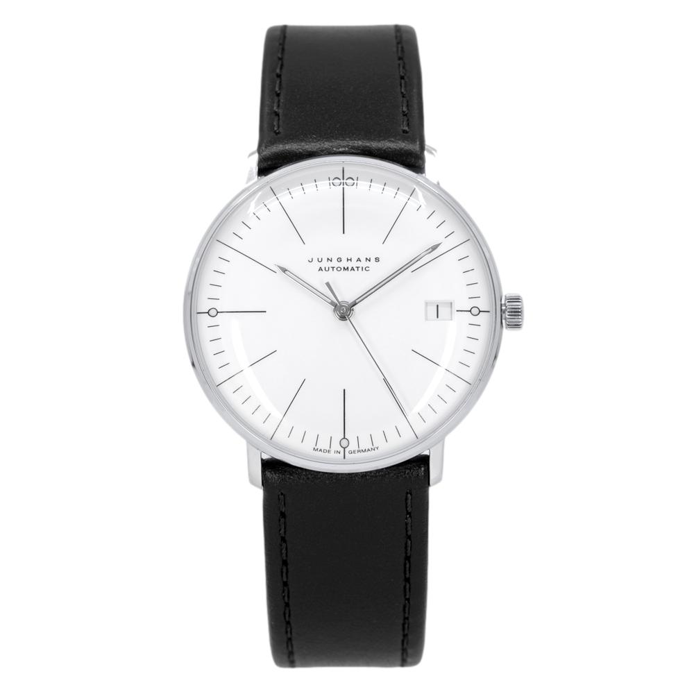 27/4105.02-Junghans 27/4105.02 Max Bill  White Dial Watch