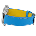 2860.1AZ-CuervoySobrinos Men's 2860.1AZ  Buceador Caribe Blue Auto
