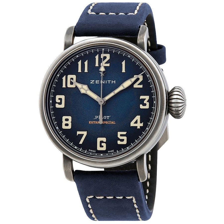 29.2430.4069/57.C808-Zenith 29.2430.4069/57.C808 Pilot Type 20 Blue ES Watch
