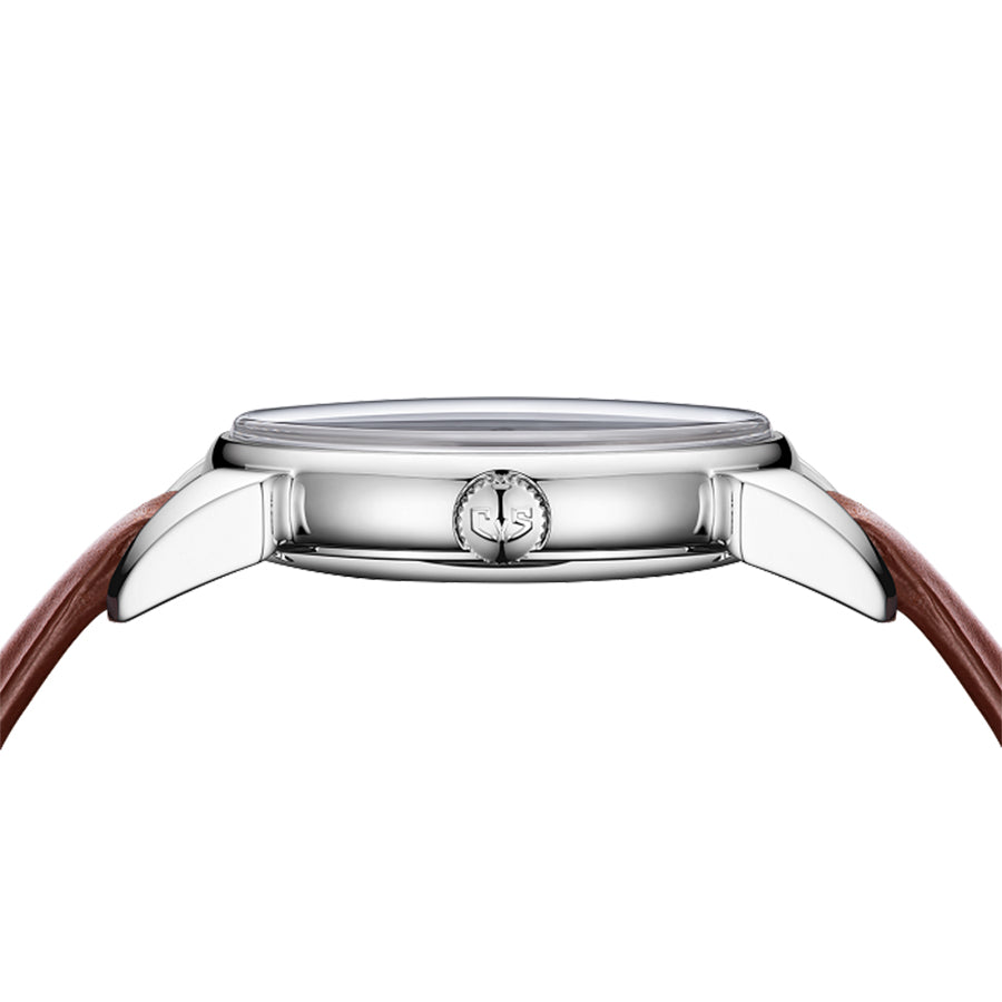 3195.1AST-CuervoySobrinos Men's 3195.1AST Asturias Brown Watch