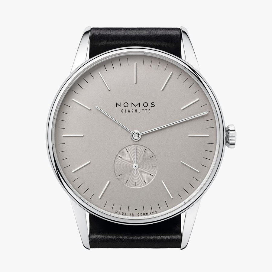 383-Nomos Glashutte 383 Orion Grey Dial Watch 