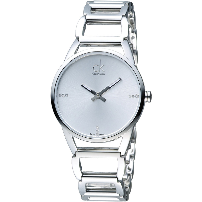 ck watch silver